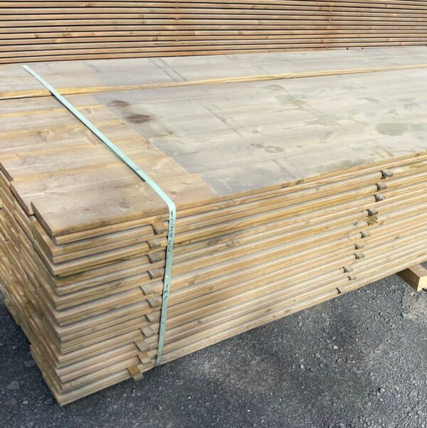 terrasse pin vert 20 x 120 mm