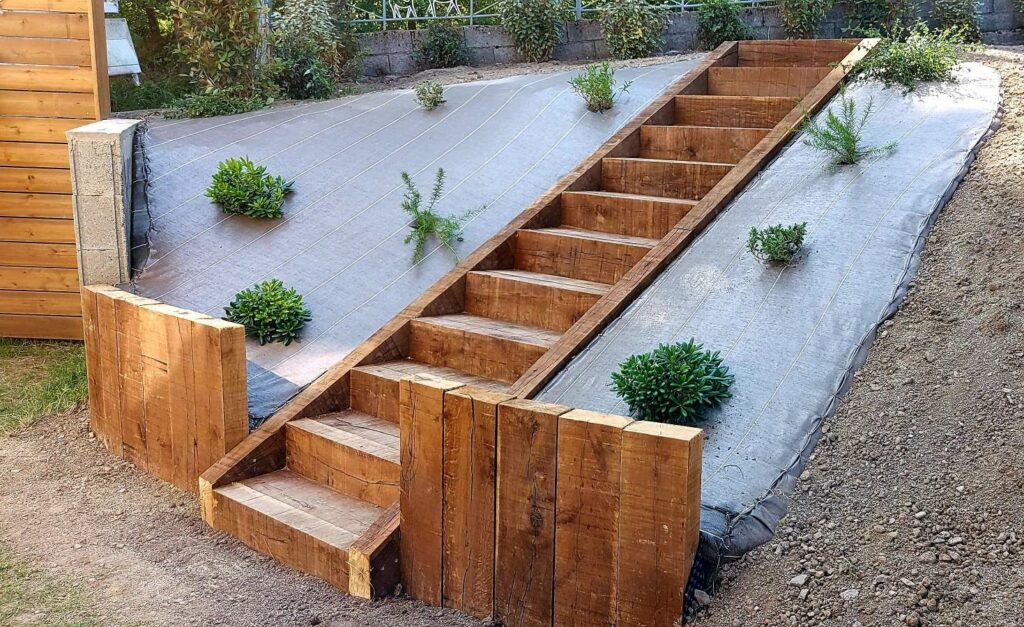 Traverses En Bois Pour Jardin