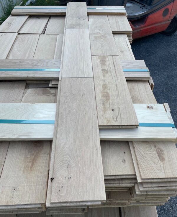 parquet chêne rustique 20 x 160 mm