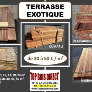 lames de terrasse bois exotique